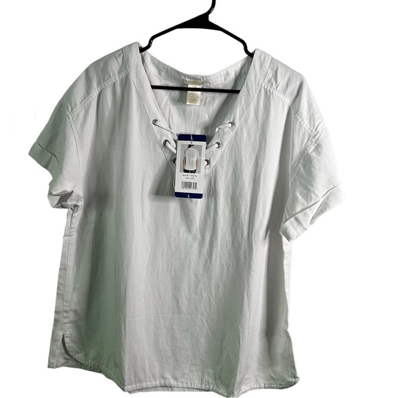 Matty M Tops - Matty M - Large Women’s White shirt